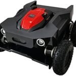 HYQNG Robot Tondeuse À Gazon, pour Pelouse Jusqu'à 600m2 Tondeuse Intelligente avec système à Quatre Roues motrices