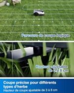 ECOVACS Goat O800 RTK Robot Tondeuse sans Fil périphérique 800 m² – Image 8