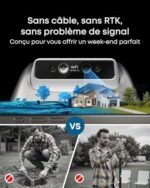 eufy E18 Robot Tondeuse sans Fil, sans Perte de Signal, sans RTK, TrueVision, GNSS, Tonte Jusqu’à 1200m² – Image 2