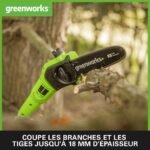 Taille-Haie sur Perche Sans Fil 18V ONE+ – Performance et grande portée – Image 3