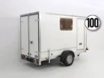 Remorque fourgon BK 146x304cm Hauteur:180 1,3t, porte latérale