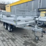 Benne debon pw1.2 lux 2000kg 3000 x 1550 mm avec pompe électrique