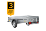 Remorque voiture simple essieu 264 x 150 EXPERT 2615 PTAC 500/750 kg – Image 2