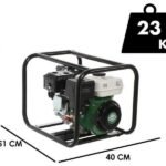 Motopompe thermique Greenbay GB-HPWP 40 – Hauteur d’élévation importante – avec raccords de 40/25/25 mm