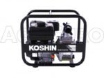 Motopompe thermique Koshin STV-50X  pour eaux semi-chargées avec raccords de 50 mm