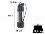 Pompe immergée à pression Gardena 5900/4 inox – pour eaux claires – 900W – Image 5