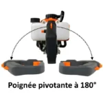 Taille-haies thermique GT GARDEN – 22.5 cm3 – 1.1 CV – Léger et maniable – Image 4