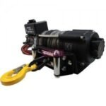 Treuil électrique 12V 2041kg de force de traction Câble Acier